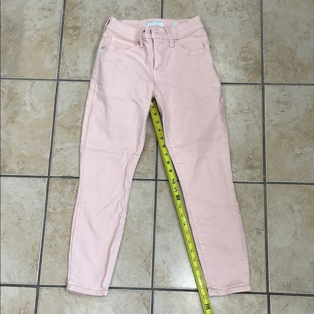 Lucky Brand Pink Ankle Cropped Jeans
